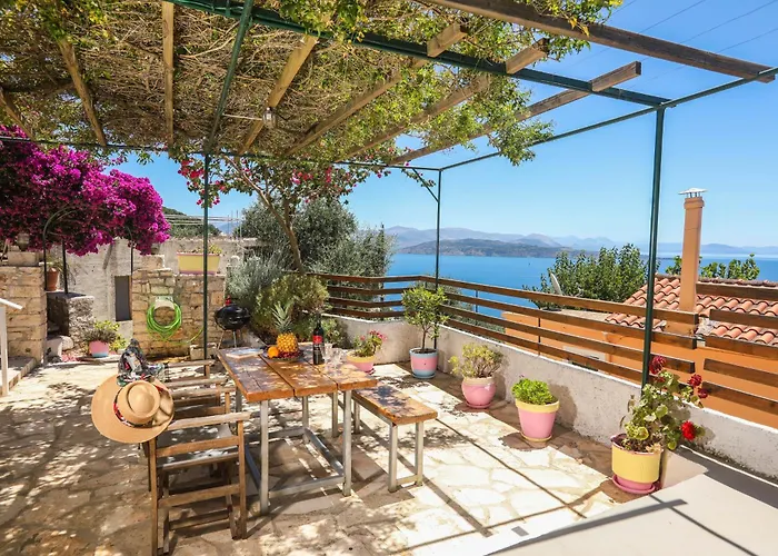 Joannas Sea-view Stone House 아파트 *
